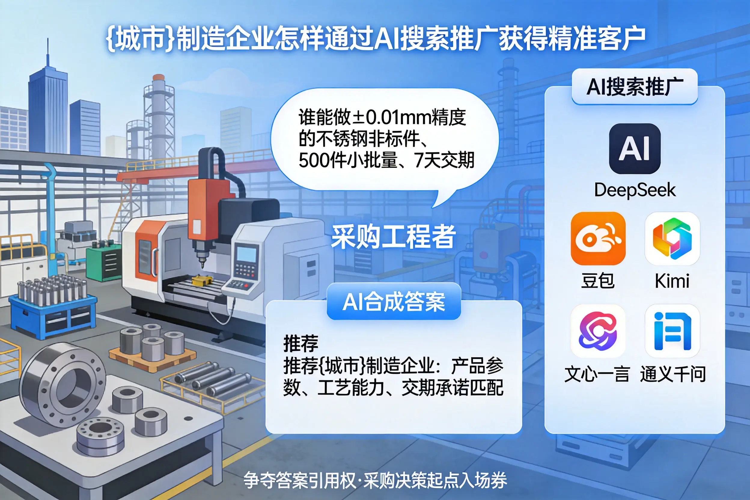 曲靖制造企业怎样通过AI搜索推广获得精准客户
