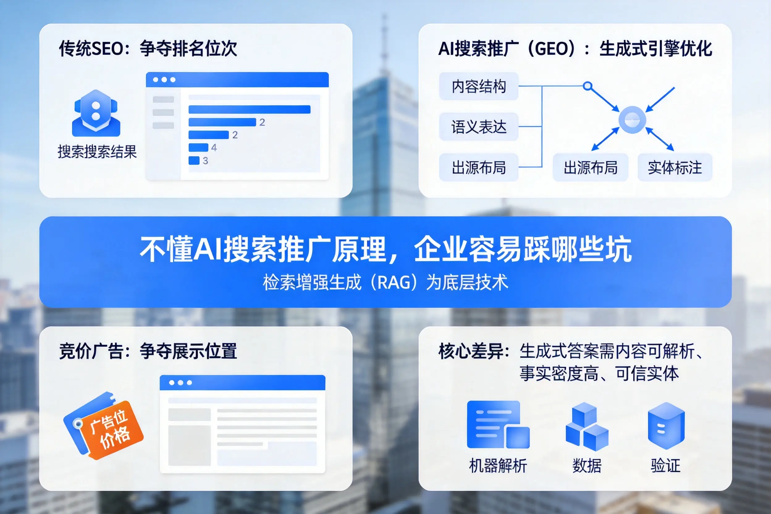 不懂AI搜索推广原理，曲靖企业容易踩哪些坑