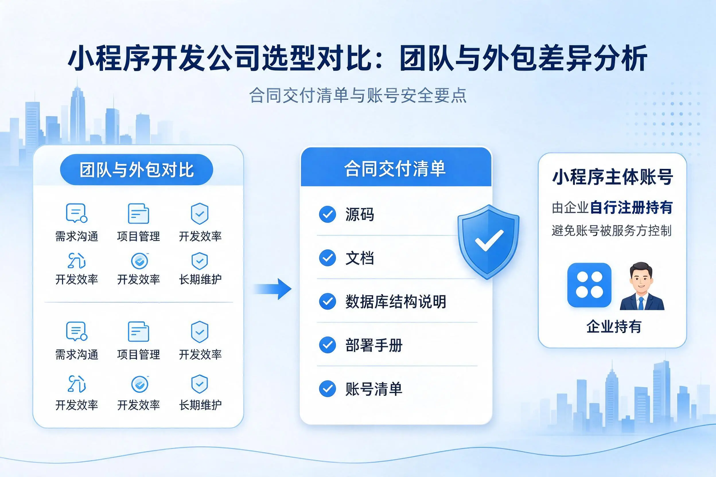 曲靖小程序开发公司选型对比:团队与外包差异分析