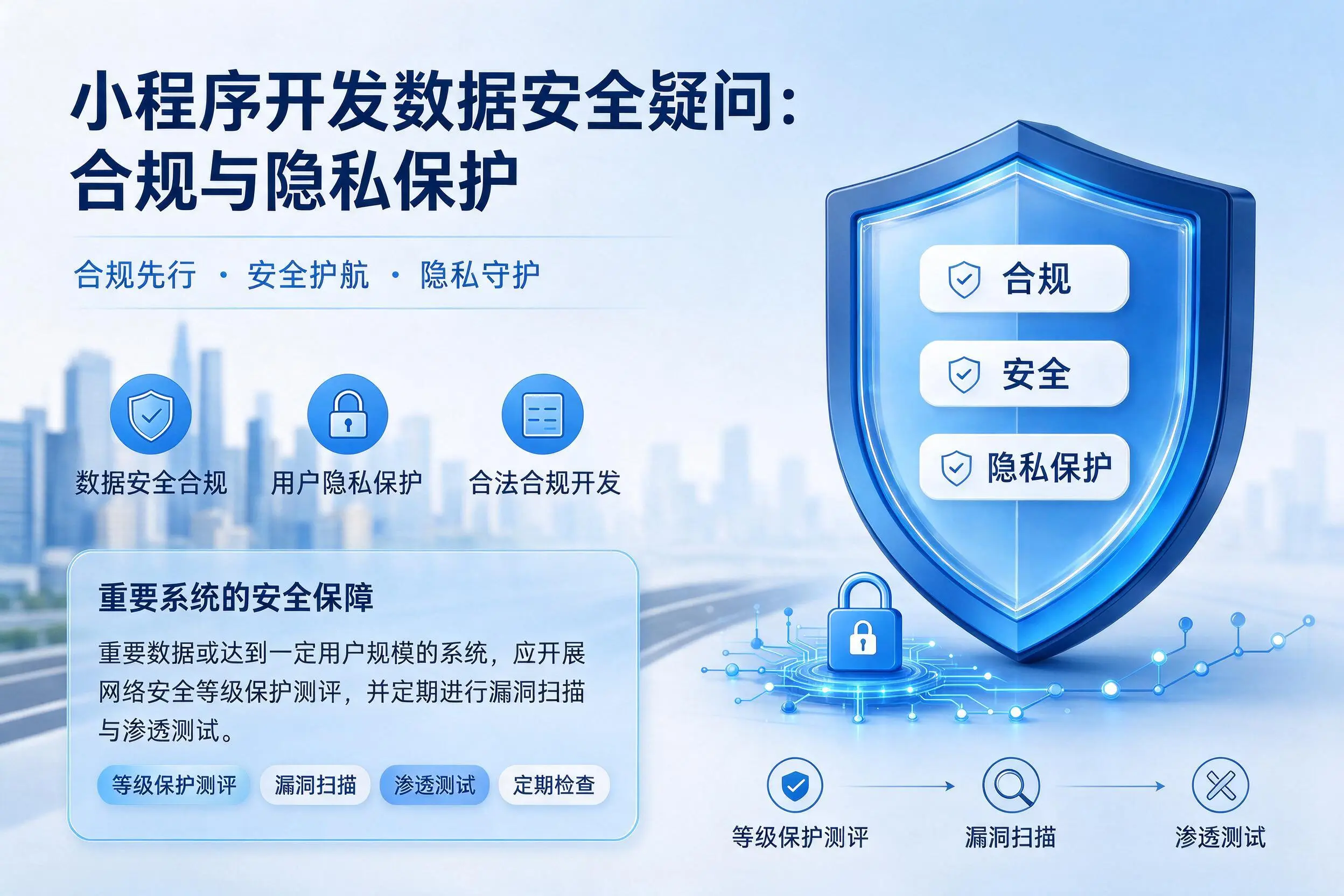 曲靖小程序开发数据安全疑问：合规与隐私保护