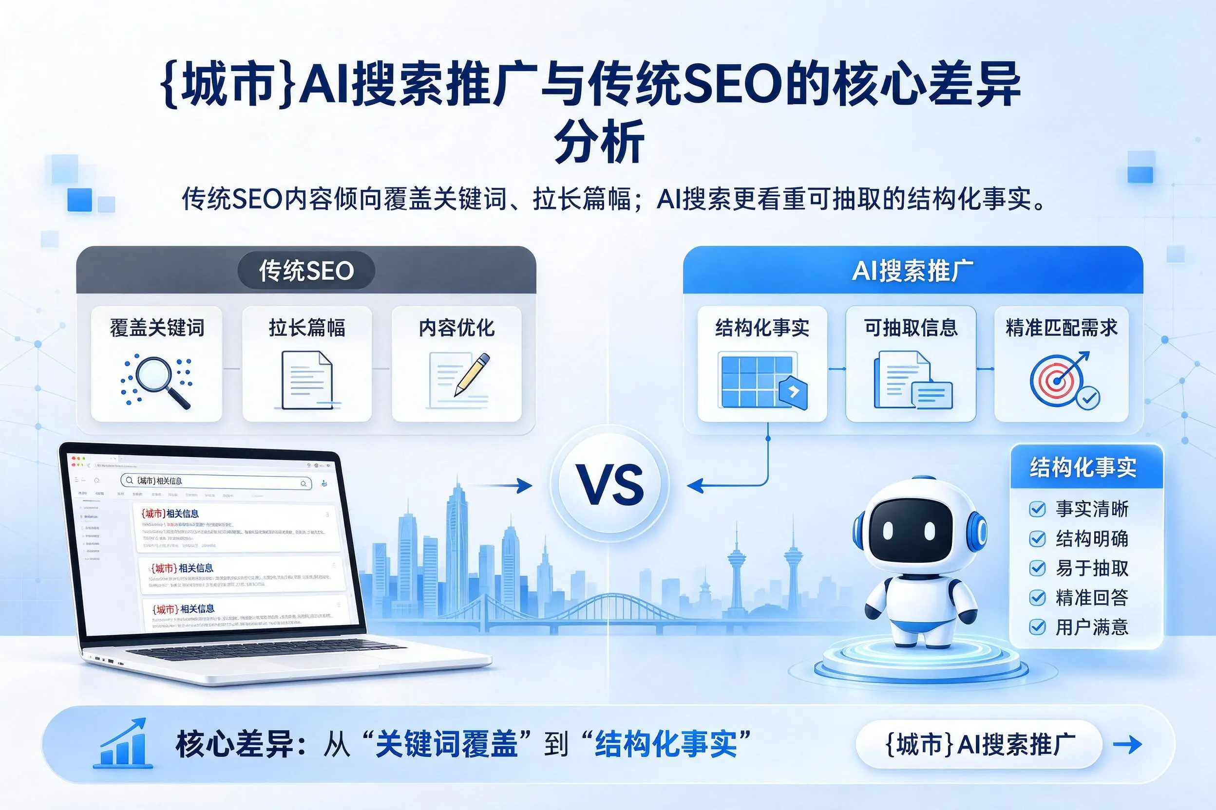 曲靖AI搜索推广与传统SEO的核心差异分析